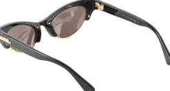 Sonnenbrille 'Angle Cat Eye' Schwarz
