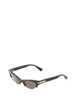 Sonnenbrille 'Angle Cat Eye' Schwarz