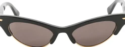 Sonnenbrille 'Angle Cat Eye' Schwarz