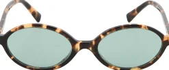 Sonnenbrille mit Logo Braun/Khaki