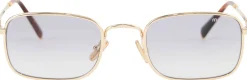 Sonnenbrille mit Logo Gold