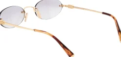 Sonnenbrille mit Logo Grau