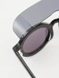 Sonnenbrille mit Visier Schwarz