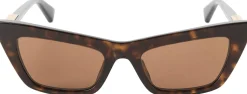 Sonnenbrille 'Snap Cat Eye' Braun
