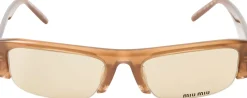 Sonnenbrille 'Vedette' Opal Ambra/Yellow