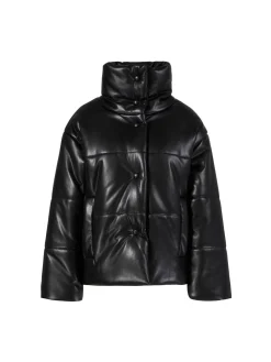 Steppjacke 'Hide' Schwarz