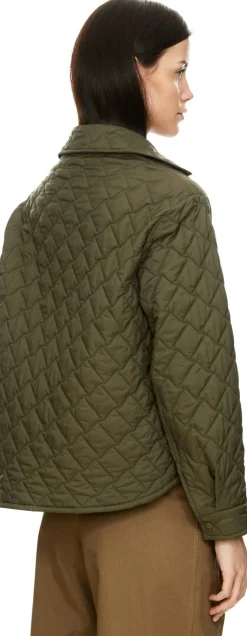 Steppjacke Khaki