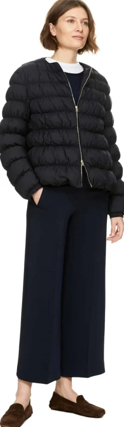 Steppjacke Marineblau
