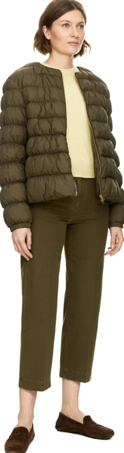 Steppjacke Olivgrün