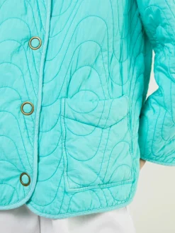 Steppjacke Türkis
