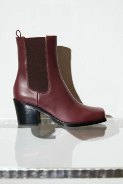 Stiefeletten 'BARR CALF' Bordeaux