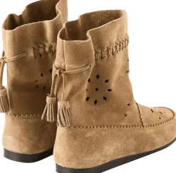 Stiefeletten 'Woosta' Taupe