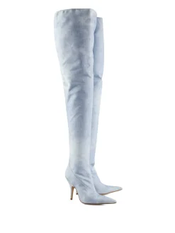 Stiefel '33' Hellblau