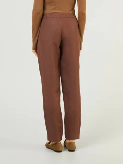 Stoffhose Braun