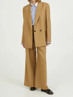 Stoffhose 'Cascade' Beige