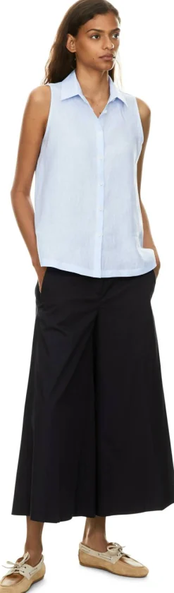 Stoffhose 'Charlotte' Marineblau