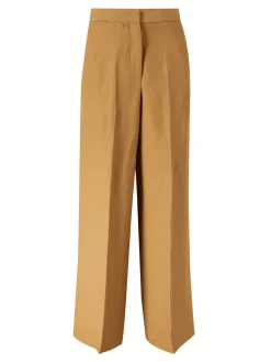 Stoffhose Cognac
