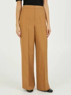 Stoffhose Cognac
