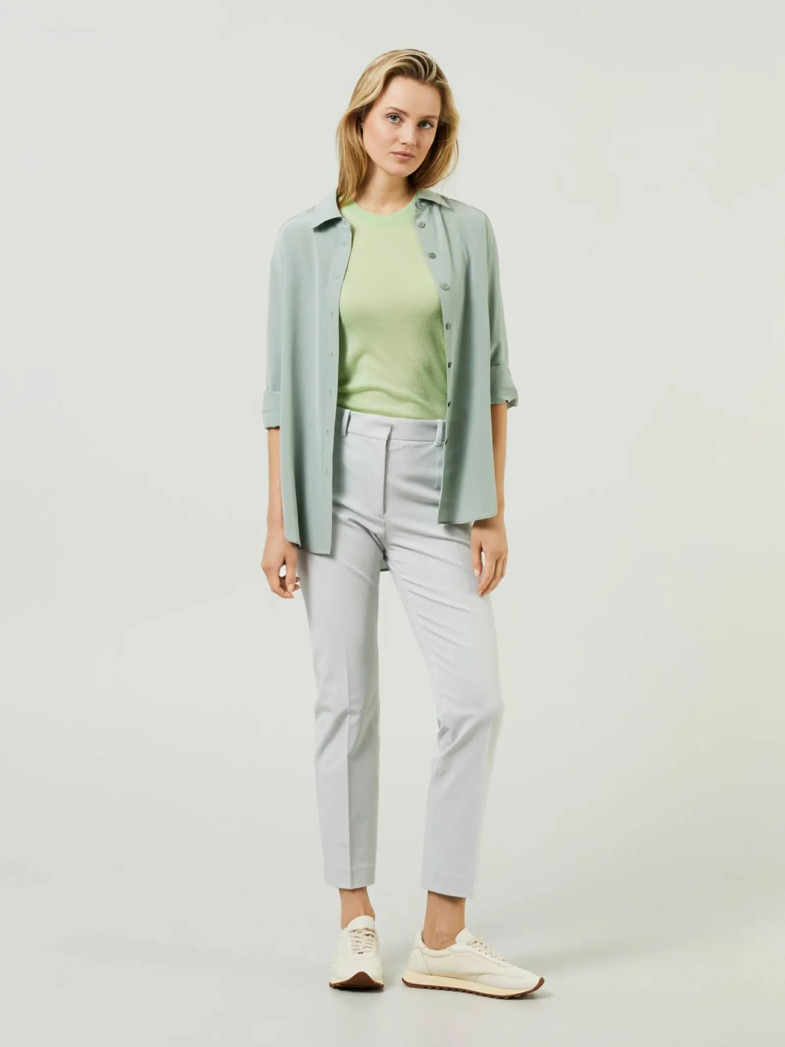 Stoffhose 'Coleman' Grau