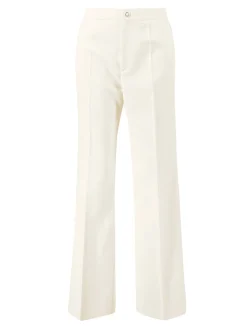 Stoffhose Crème