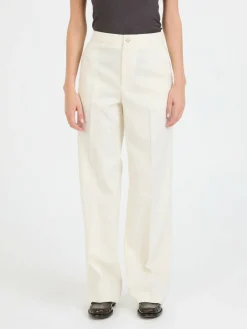Stoffhose Crème