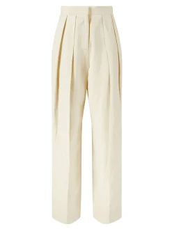 Stoffhose Crème