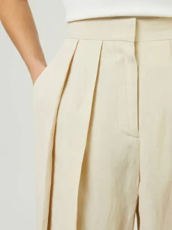Stoffhose Crème