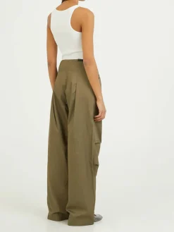 Stoffhose 'Daisy' Khaki