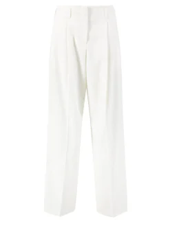 Stoffhose 'Flavia' Crème