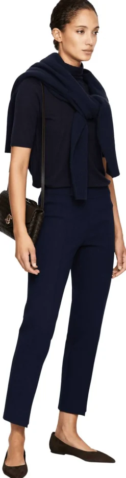 Stoffhose 'Geo Louis' Marineblau