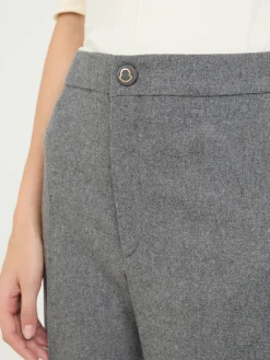Stoffhose Grau