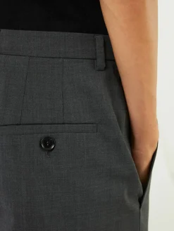 Stoffhose Grau