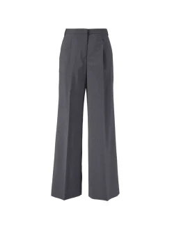 Stoffhose Grau