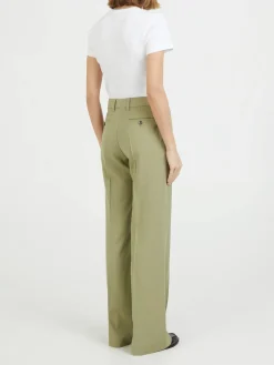 Stoffhose Grün