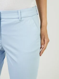 Stoffhose Hellblau