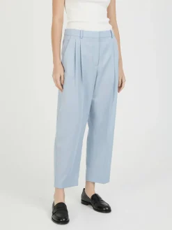 Stoffhose Hellblau