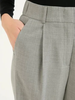 Stoffhose Hellgrau