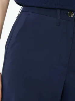 Stoffhose 'Karen' Marineblau
