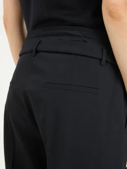 Stoffhose 'Karen' Marineblau