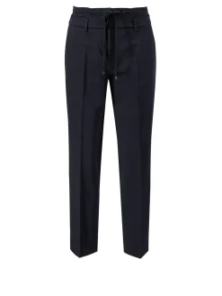 Stoffhose 'Karen' Marineblau