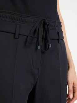 Stoffhose 'Karen' Marineblau