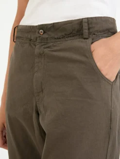 Stoffhose Khaki