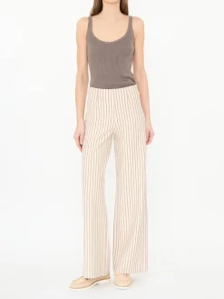 Stoffhose 'Kimberly' Beige