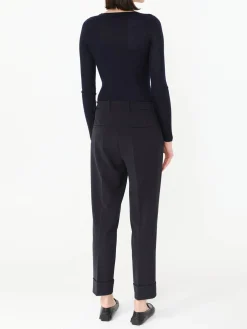 Stoffhose 'Krystal' Marineblau