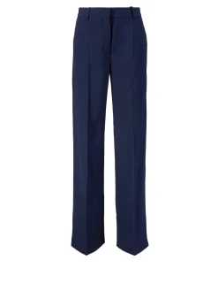 Stoffhose Marineblau
