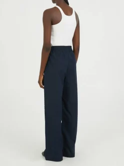 Stoffhose Marineblau