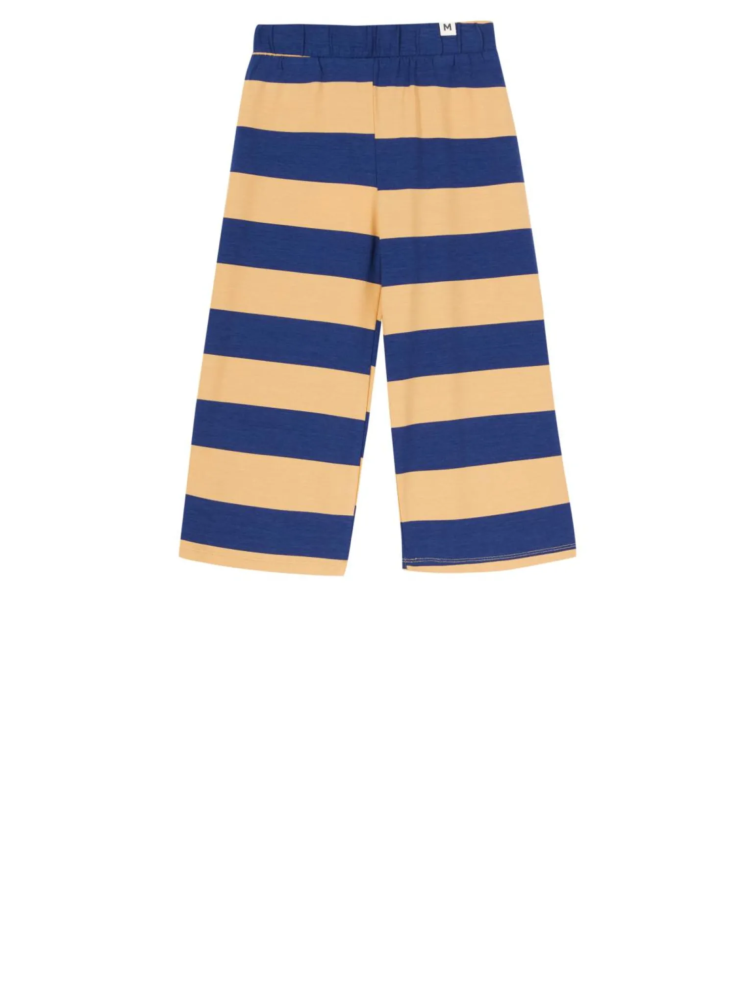 Stoffhose Marineblau/Gelb