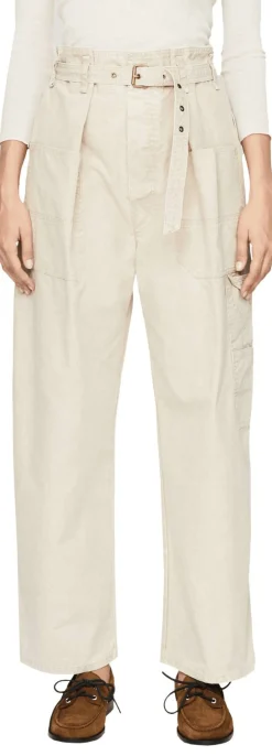 Stoffhose 'Mathilda' Crème