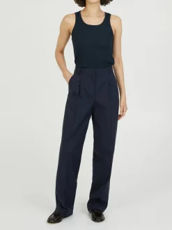 Stoffhose 'New Sophie' Marineblau