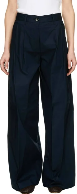 Stoffhose 'Petra' Marineblau